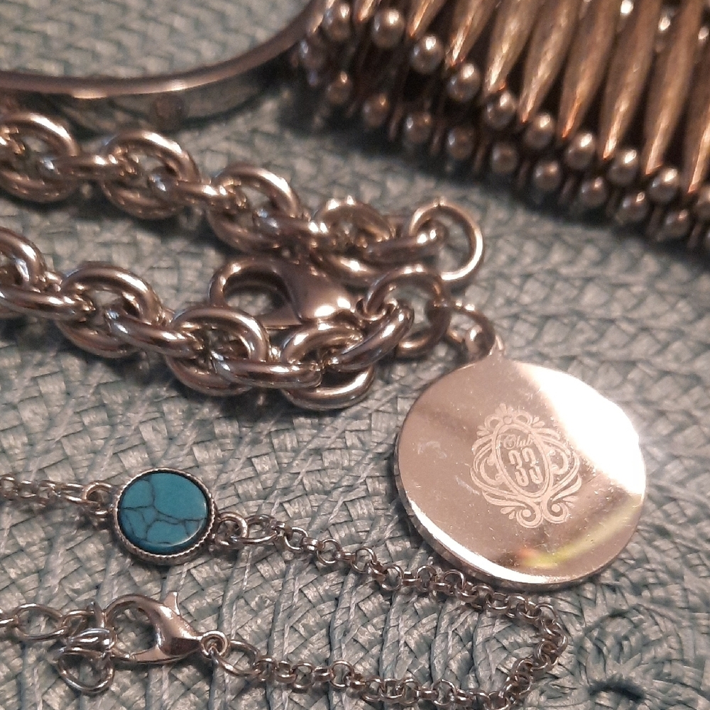 Silvertone Bracelets - Picture 7 of 10